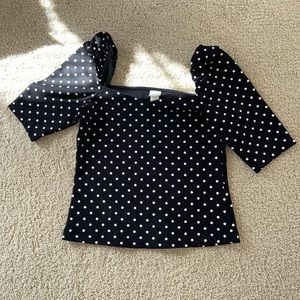 HM Polka dot top